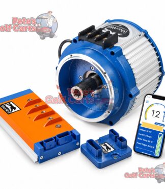 SilverWolf TEEKON 9kW 12 HP AC motor conversion kit for 48V E-Z-GO TXT