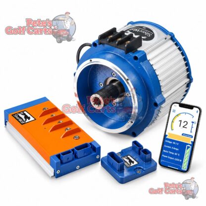 SilverWolf TEEKON 9kW 12 HP AC motor conversion kit for 48V E-Z-GO TXT