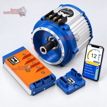 Club Car TEEKON AC motor, 840-amp controller and Golf Car Module