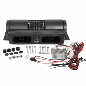 Universal Golf Cart Fan System with Converter for 12-48V Gas & Electric Carts | Breezeasy