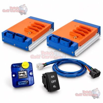 SilverWolf Discovery SW4000 controllers, Golf Cart Module, wiring harness and 4L Off 4H switch