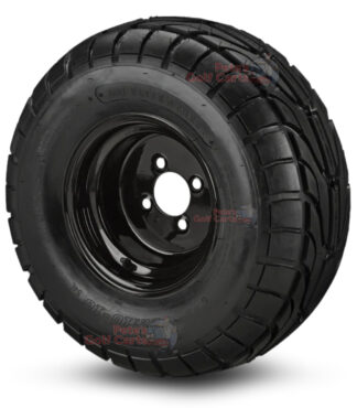 10-in-Black-Steel-wheels-22-10-10-DOT-Street-tires-combo-ezgo-clubcar-yamaha-petesgolfcarts