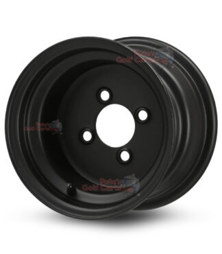 10-in-Matte-Black-Steel-Solid-golf-cart-wheels-ezgo-clubcar-yamaha-petesgolfcarts-10001