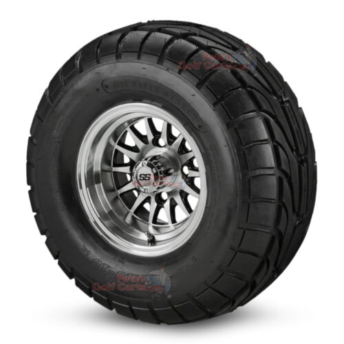 10-in-Phoenix-Black-Machined-wheels-22-10-10-DOT-Street-tires-combo-ezgo-clubcar-yamaha-petesgolfcarts