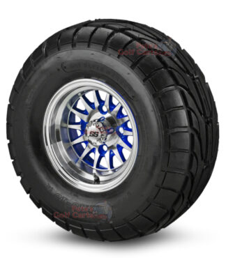 10-in-Phoenix-Blue-Machined-wheels-22-10-10-DOT-Street-Tires-combo-ezgo-clubcar-yamaha-petesgolfcarts