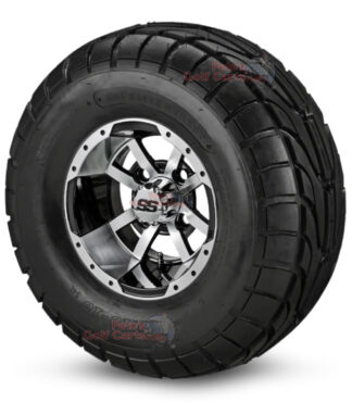 10-in-Storm-Trooper-Black-Machined-22-10-10-DOT-Street-Tires-combo-ezgo-clubcar-yamaha-petesgolfcarts