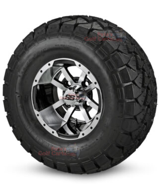 10-in-Storm-Trooper-Black-Machined-Wheels-22-10-10-DOT-AT-Trail-Fox-Tires-combo-ezgo-clubcar-yamaha-petesgolfcarts