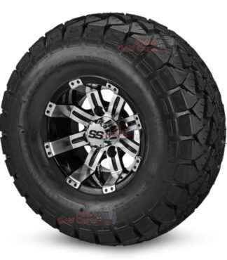 10-in-Tempest-Black-Machined-Wheels-22-10-10-DOT-AT-Trail-Fox-Tires-combo-ezgo-clubcar-yamaha-petesgolfcarts