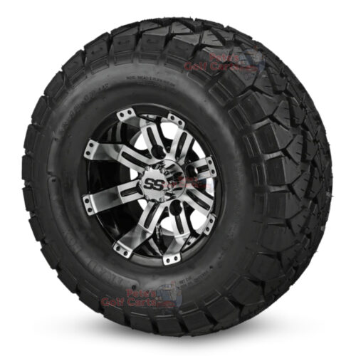 10-in-Tempest-Black-Machined-Wheels-22-10-10-DOT-AT-Trail-Fox-Tires-combo-ezgo-clubcar-yamaha-petesgolfcarts