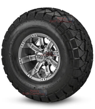 10-in-Tempest-Gunmetal-Wheels-22-10-10-DOT-AT-Trail-Fox-Tires-combo-ezgo-clubcar-yamaha-petesgolfcarts