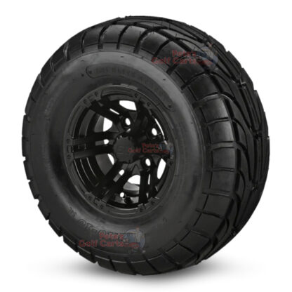10-in-Terminator-Matte-Black-22-10-10-DOT-Street-Tires-combo-ezgo-clubcar-yamaha-petesgolfcarts