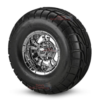 10-in-Vampire-Chrome-Wheels-22-10-10-DOT-Street-Tires-combo-ezgo-clubcar-yamaha-petesgolfcarts