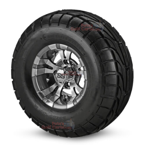 10-in-Vampire-Gunmetal-Wheels-22-10-10-DOT-Street-Tires-combo-ezgo-clubcar-yamaha-petesgolfcarts