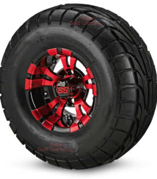 10-in-Vampire-Red-Black-Wheels-22-10-10-DOT-Street-Tires-combo-ezgo-clubcar-yamaha-petesgolfcarts