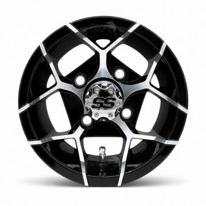 10-inch-Yosemite-black-machined-aluminum-golf-cart-wheels-10x7-petesgolfcarts-ezgo-clubcar-yamaha