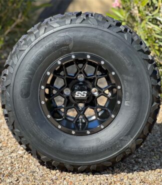 10-inch-matrix-gloss-black-golf-cart-wheels-and-23x11-10-wanda-p3077-8-ply-8ply-off-road-golf-cart-tires-combo-set-of-4