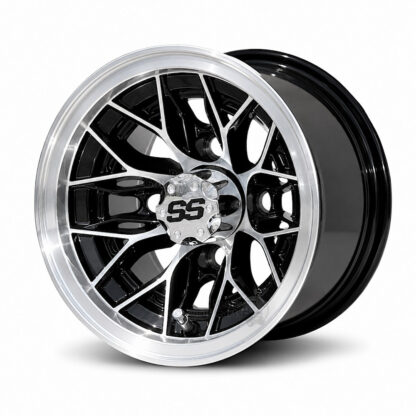 10-inch-mystique-black-machined-golf-cart-wheels-petesgolfcarts-pgc