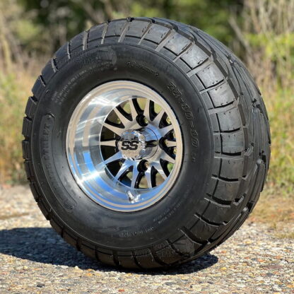 10-inch-phoenix-14-spoke-black-machined-10x7-golf-cart-wheels-and-22x10-10-ELITE-DOT-street-turf-golf-cart-tires-22-inch-tall-clubcar-ezgo-yamaha-petesgolfcarts
