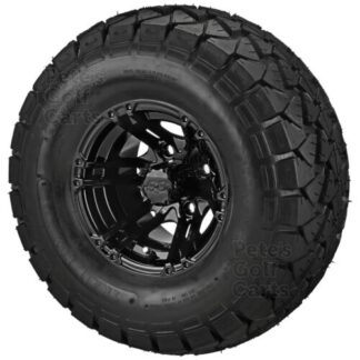 10" Golf Cart Wheels and 22" Tire Combos