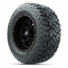 12-inch-GTW-Vortex-matte-black-golf-cart-wheels-and-23x10R12-Maverick-Steel-belted-radial-all-terrain-golf-cart-tires-set-of-4-A19-1342-Petesgolfcarts