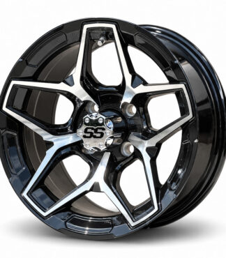 12-inch-Orion-black-machined-aluminum-golf-cart-wheels-12x7-ezgo-clubcar-yamaha-petesgolfcarts-alloys