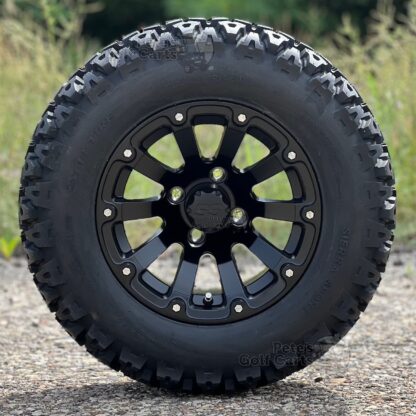12-inch-beast-matte-black-golf-cart-wheels-12x7-23x10-12-Sierra-Sport-DOT-All-terrain-golf-cart-tires-combo-yamaha-ezgo-clubcar-petesgolfcarts