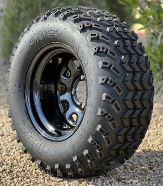 12-inch-black-steel-golf-cart-wheels-12x7-101.6mm-and-23x10-12-excel-sahara-classic-all-terrain-tires-combo-for-lifted-golf-carts