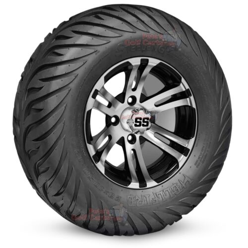 12-inch-bulldog-black-machined-golf-cart-wheels-and-23x10.5-12-hellfire-dot-approved-street-turf-tires-combo-ezgo-clubcar-yamaha-petesgolfcarts-BNDL-TR1215-WH1202