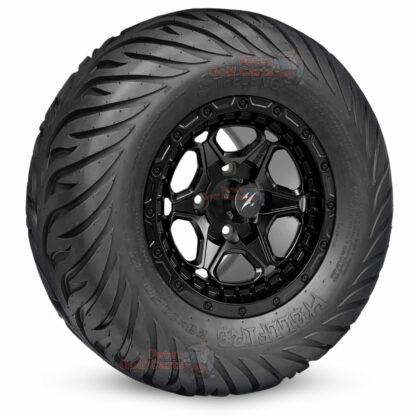 12-inch-grizzly-matte-black-golf-cart-wheels-and-23x10.5-12-hellfire-dot-approved-street-turf-tires-combo-ezgo-clubcar-yamaha-petesgolfcarts-BNDL-TR1215-WH1265