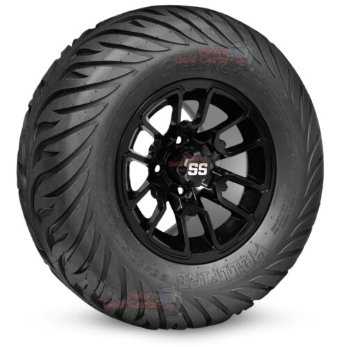 12-inch-lizard-gloss-black-golf-cart-wheels-and-23x10.5-12-hellfire-dot-approved-street-turf-tires-combo-ezgo-clubcar-yamaha-petesgolfcarts-BNDL-TR1215-WH1214