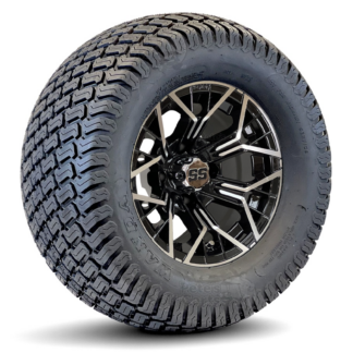 12-inch-mantis-black-machined-golf-cart-wheels-23x10.5-12-turf-golf-cart-tires-combo