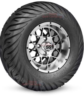 12-inch-matrix-black-machined-golf-cart-wheels-and-23x10.5-12-hellfire-dot-approved-street-turf-tires-combo-ezgo-clubcar-yamaha-petesgolfcarts-BNDL-TR1215-WH1249