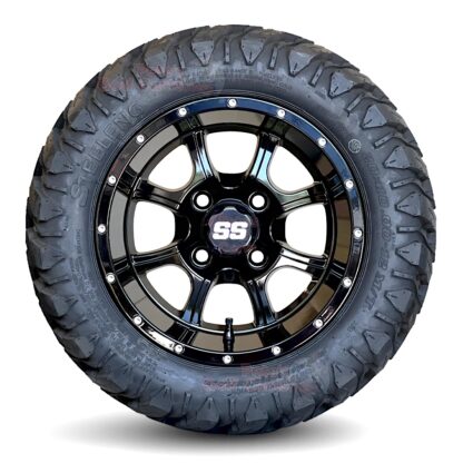 12-inch-night-stalker-gloss-black-golf-cart-wheels-12x7-with-20x10-12-steeleng-mud-terrain-all-terrain-tires