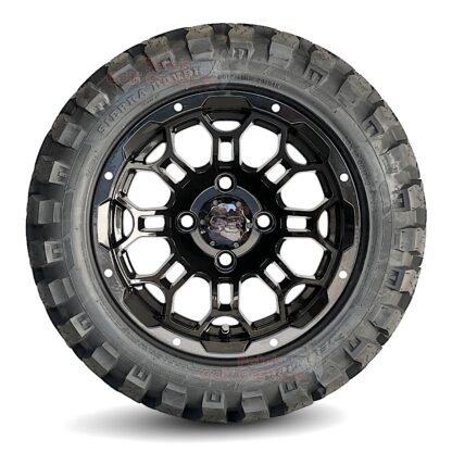 12-inch-stryker-gloss-black-golf-cart-wheels-20x10r-12-sierra-rover-radial-dot-all-terrain-golf-cart-tires-ezgo-clubcar-yamaha-combo