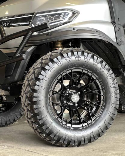 12-inch-tarantula-gloss-Black-Golf-Cart-Wheels-22x10.5-12-STINGER-dot-approved-All-Terrain-Golf-Cart-Tires-Combo–Set-of-4-22-inches-tall-SGC-Beast-Wheel-Collection-set-of-4