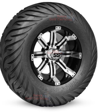 12-inch-tempest black-machined-golf-cart-wheels-and-23x10.5-12-hellfire-dot-approved-street-turf-tires-combo-ezgo-clubcar-yamaha-petesgolfcarts-BNDL-TR1215-WH1234