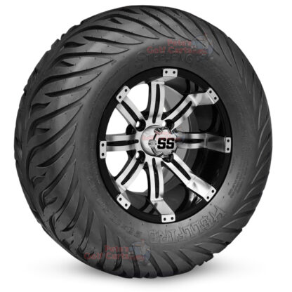 12-inch-tempest black-machined-golf-cart-wheels-and-23x10.5-12-hellfire-dot-approved-street-turf-tires-combo-ezgo-clubcar-yamaha-petesgolfcarts-BNDL-TR1215-WH1234