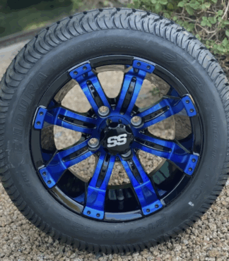 12-inch-tempest-golf-cart-wheels-blue-black-12x7-215:40-12-excel-endura-dot-low-profile-golf-cart-tires-18-inches-tall-straight