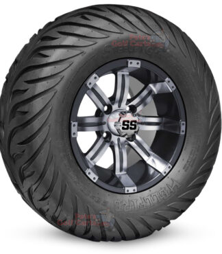 12-inch-tempest-gunmetal-gray-golf-cart-wheels-and-23x10.5-12-hellfire-dot-approved-street-turf-tires-combo-ezgo-clubcar-yamaha-petesgolfcarts-BNDL-TR1215-WH1233