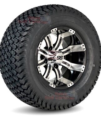 12-inch-tempest-machined-black-aluminum-golf-cart-wheels-23x10.5-12-23-inch-tall-turf-golf-cart-tires-combo-ezgo-clubcar-yamaha