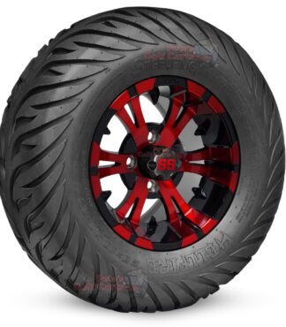 12-inch-vampire-red-black-golf-cart-wheels-and-23x10.5-12-hellfire-dot-approved-street-turf-tires-combo-ezgo-clubcar-yamaha-petesgolfcarts-BNDL-TR1215-WH1248