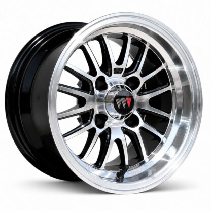 12-inch-wheel-mate-V-series-black-machined-aluminum-golf-cart-wheels-ET-5mm-offset-yamaha-clubcar-ezgo-petesgolfcarts-com-stock-carts-WM12600VB