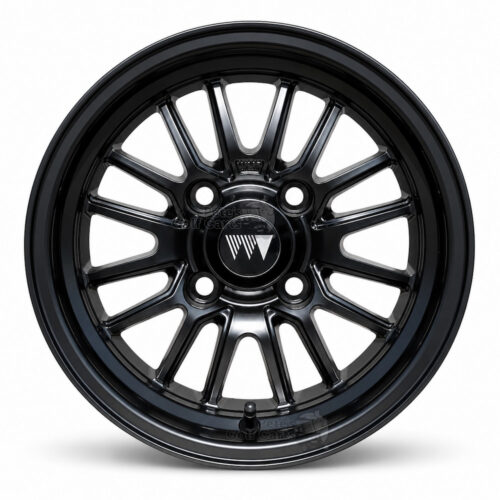 12-inch-wheel-mate-V-series-matte-black-satin-aluminum-golf-cart-wheels-ET-5mm-offset-yamaha-clubcar-ezgo-petesgolfcarts-com-WM12600VSB
