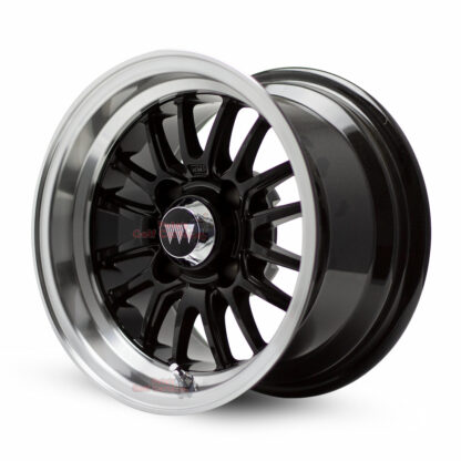 12-inch-wheel-mate-type-V-Black-Machined-aluminum-golf-cart-wheels-12x7-ET-5-petesgolfcarts-Elkhart