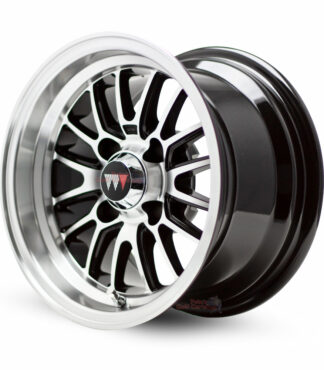 12-inch-wheel-mate-type-V-Machined-Black-golf-cart-wheels-12x7-ET-5-petesgolfcarts-Elkhart