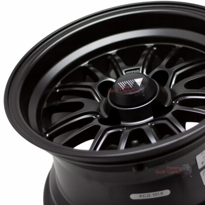 12-inch-wheel-mate-type-V-Satin-Matte-Black-aluminum-golf-cart-wheels-12x7-ET-5-petesgolfcarts-Elkhart