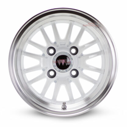 12-inch-wheel-mate-type-V-White-Machined-aluminum-golf-cart-wheels-12x7-ET-5-petesgolfcarts-Elkhart-Indiana