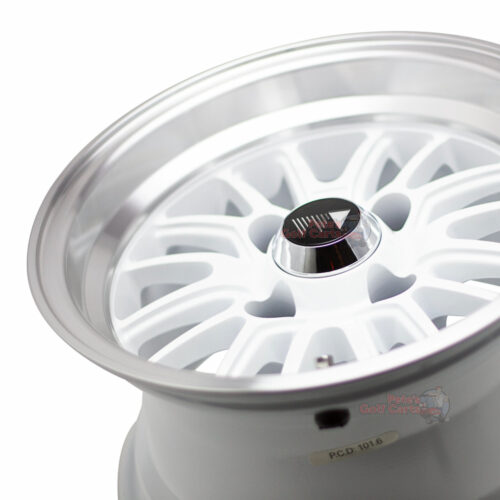 12-inch-wheel-mate-type-V-White-Machined-aluminum-golf-cart-wheels-12x7-ET-5-petesgolfcarts-PGC-Elkhart-Indiana