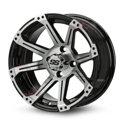 12-inch-Rampage-Machined-Black-golf-cart-wheels-ezgo-clubcar-yamaha-petesgolfcarts-12111