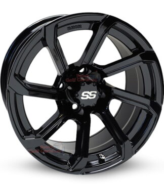14-inch-RHOX-RX404-gloss-black-aluminum-golf-cart-wheels-RHOX-RX281-14x7-4x4-bolt-pattern-101mm-et-25mm-offset